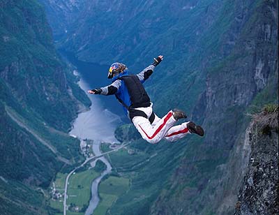 BASE Jumping