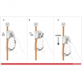 Водещ самохват Climbing Technology Quick’Up Plus за алпинизъм и работа на въже