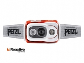 Мощна челна лампа Petzl Swift RL, мощност 900 лумена, тегло 100 гр.